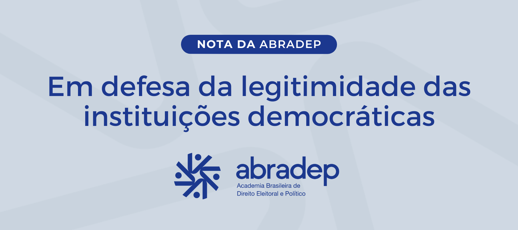 Home - ABRADEP - Academia Brasileira de Direito Eleitoral e Pol&iacute;tico