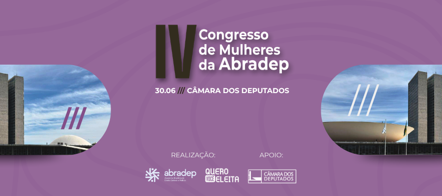 Arte do IV Congresso de Mulheres da Abradep